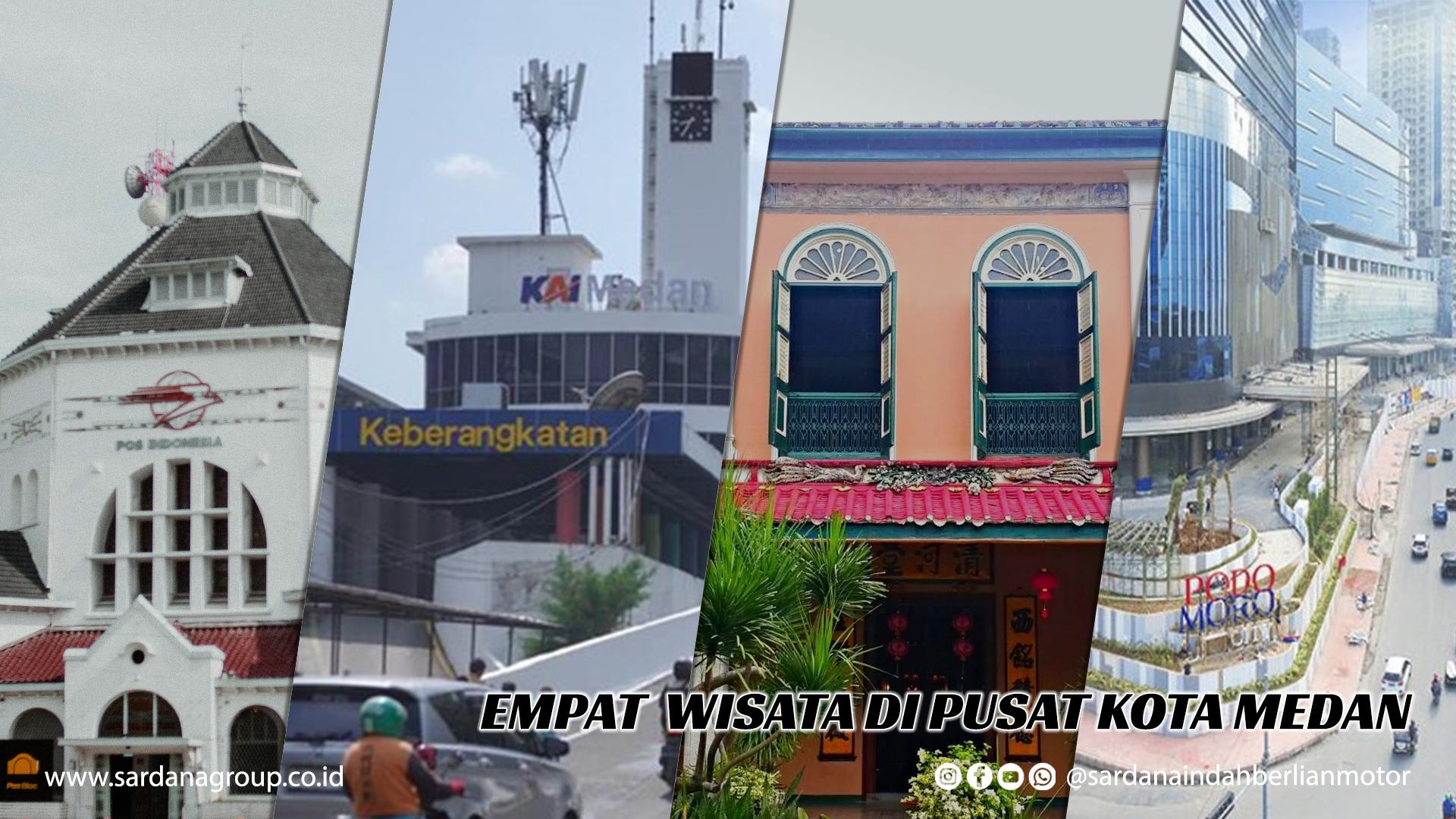 Empat Wisata di Pusat Kota Medan